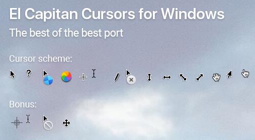 mac os el capitan large mouse cursors for windows